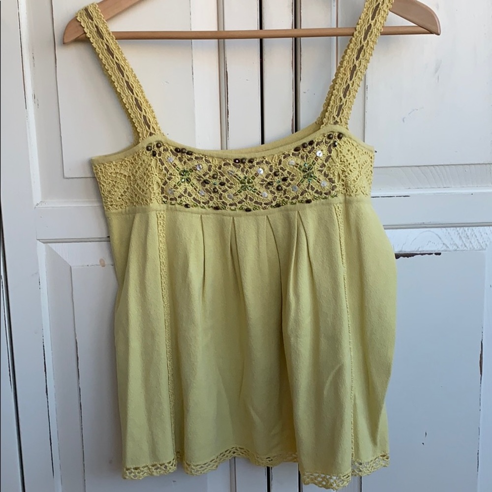 Cynthia Steffe size XS Beaded Camisole/Top
